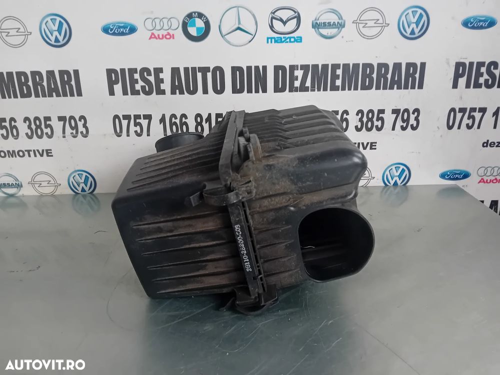 Carcasa Filtru Aer Debitmetru Aer Hyundai Santa Fe 2 II 2.2 Crdi Cod 28164-27800 - 4