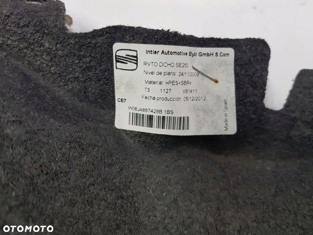 BOCZEK BAGAŻNIKA SEAT IBIZA IV 6J4867428B - 3