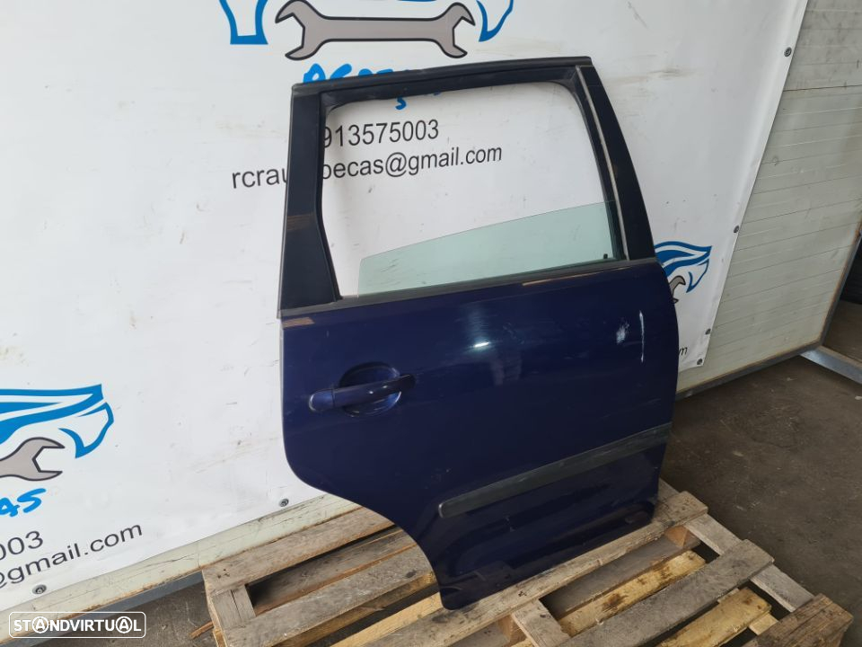 PORTA TRASEIRA TRÁS DIREITA | VW VOLKSWAGEN POLO 9N | FECHO ELEVADOR MOTOR PUXADOR VIDRO; - 4