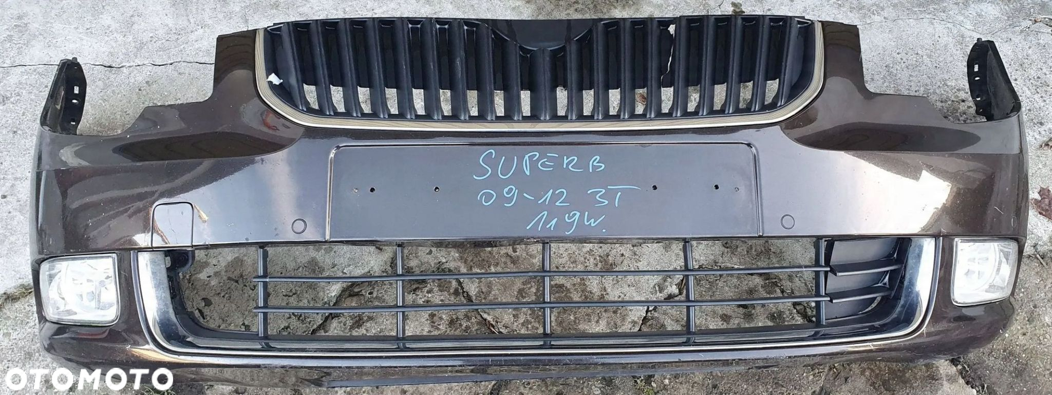 Skoda Superb 2 II 3T 08-12 zderzak przedni przód $ - 2