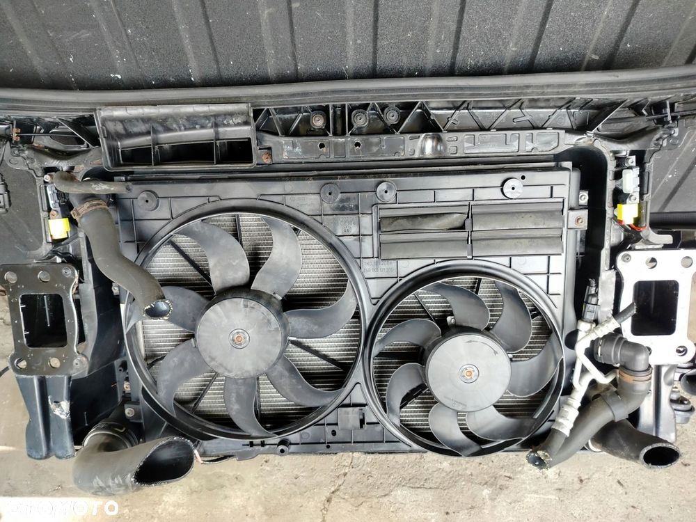 audi a3 8p cabrio lift - pas przedni chłodnice komplet 2.0 tdi - 9