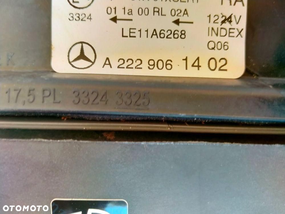 MERCEDES W222 197 BENZYNA MASKA ZDERZAK LAMPA BŁOTNIK PAS PRZEDNI - 19
