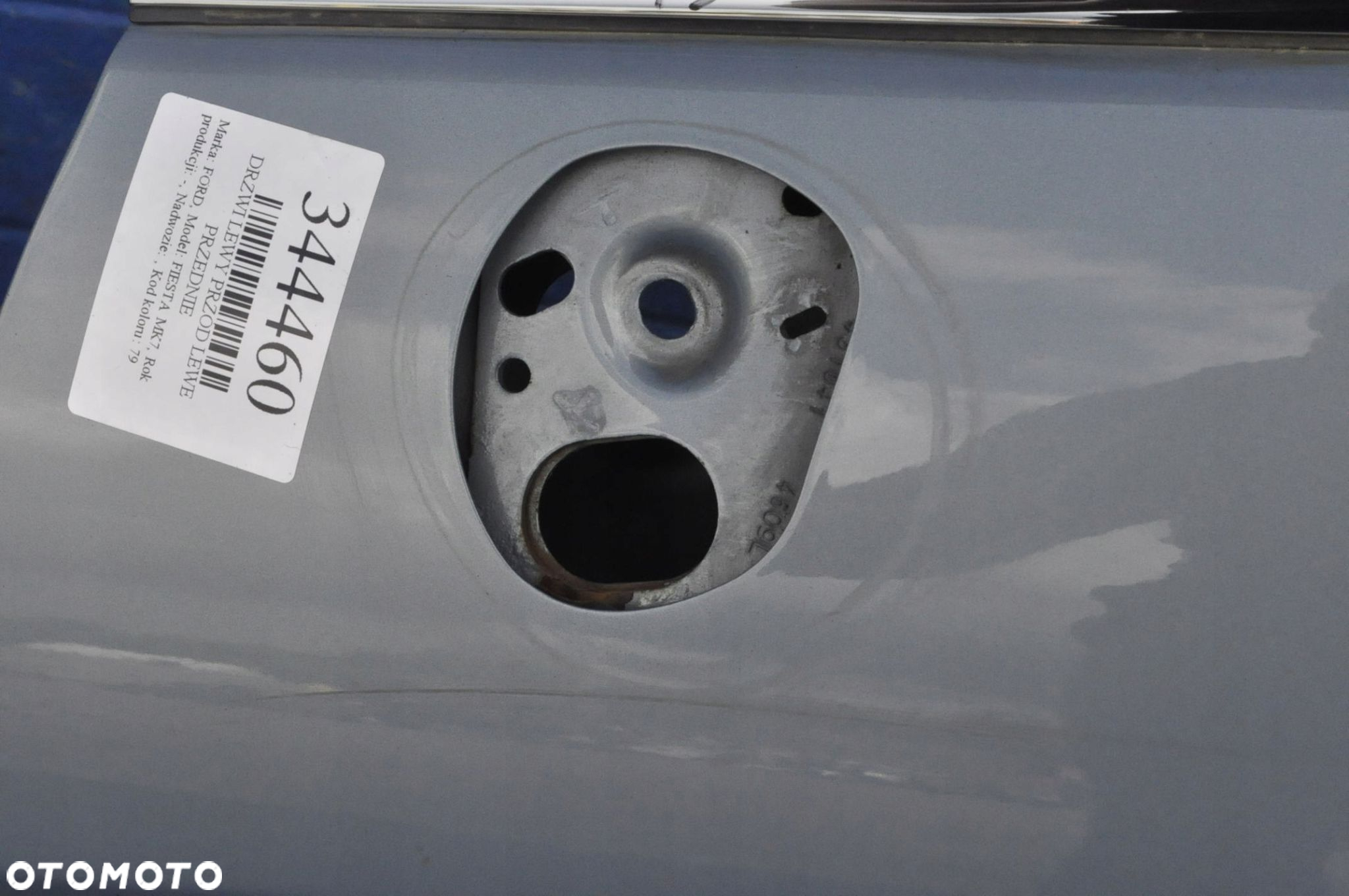 FORD FIESTA MK7 DRZWI LEWY PRZÓD LEWE PRZEDNIE 79 - 8
