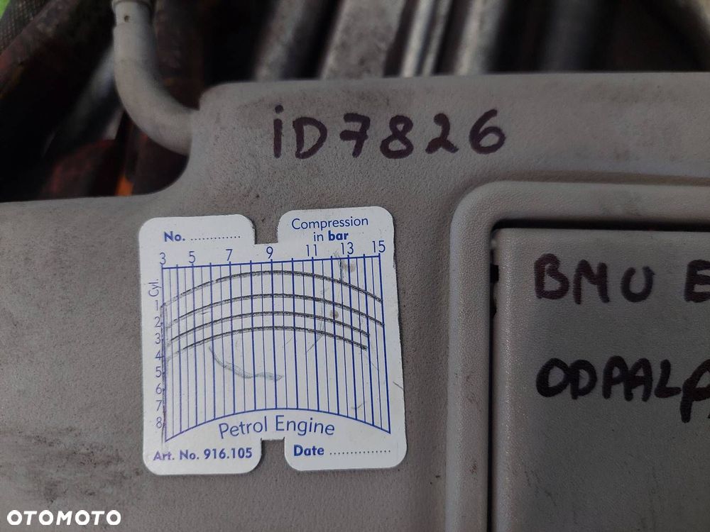 SILNIK BENZYNOWY SŁUPEK BMW E46 316i 1.9 8V M43B19 ID: 238016 - 7