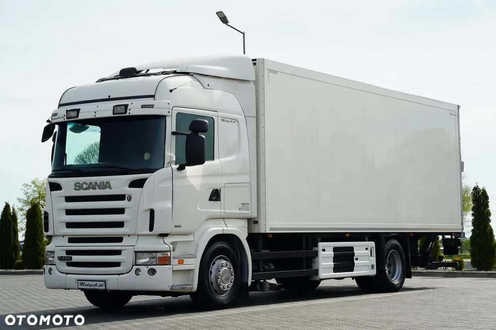 Scania R 420 / 4X2 / CHŁODNIA / SOLÓWKA  7,3 m / THERMO KING  / WINDA / EPS + SPRZĘGŁO / EURO 5 - 1