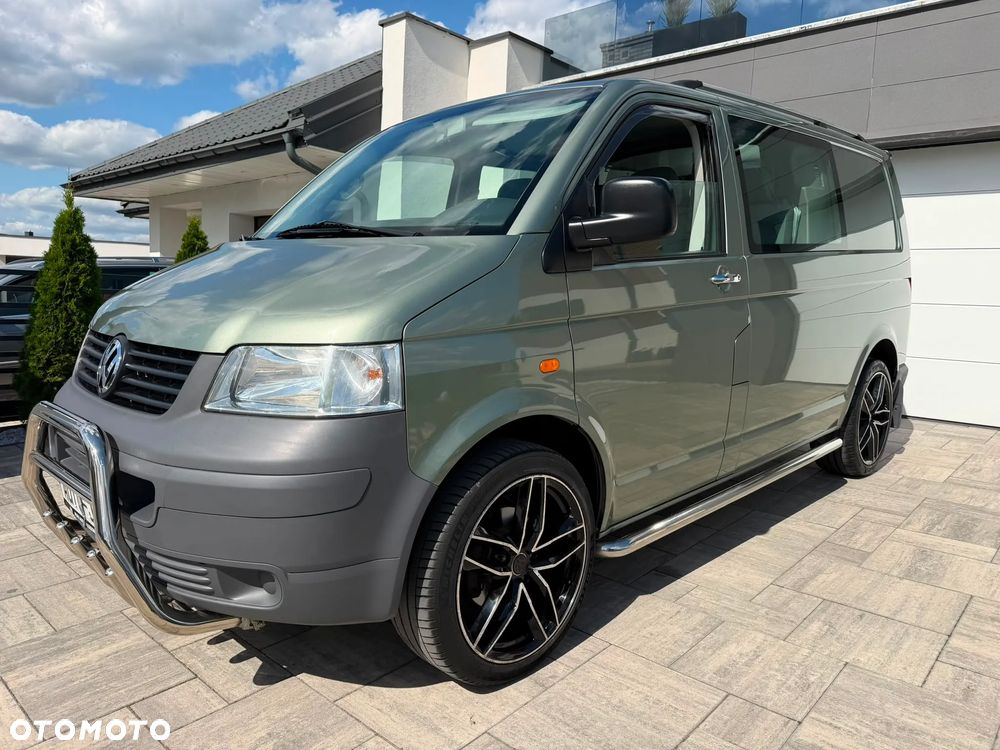 Volkswagen TRANSPORTER T5 1.9TDI Klima Elektryka Duża Navi Rury Brygadówka Dubel Kabina Klapa Hak - 33