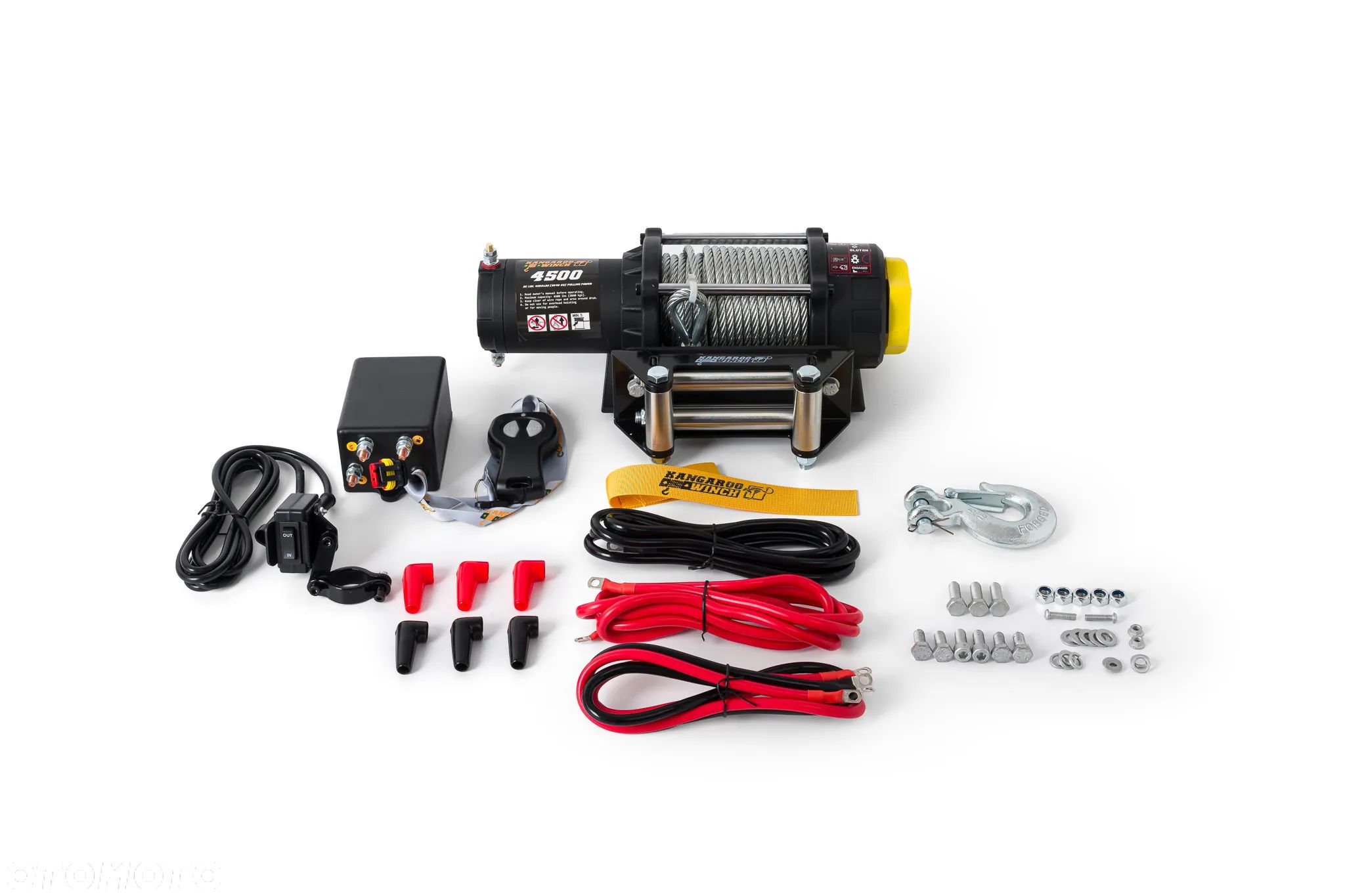 Wyciągarka Elektryczna Kangaroowinch K4500 12V Ze Sterowaniem Bezprzewodowym - 1
