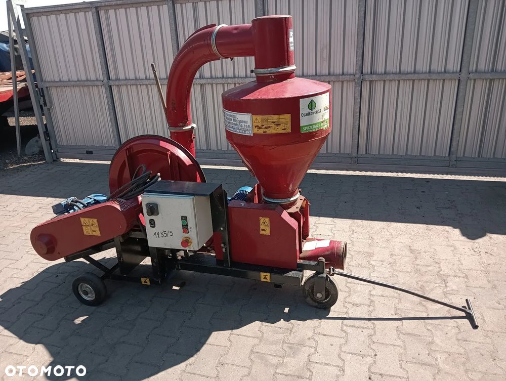 Dmuchawa do zboża ssącotłocząca ssąco tłoczaca NEUERO AUGUST 15KW 22KW - 2