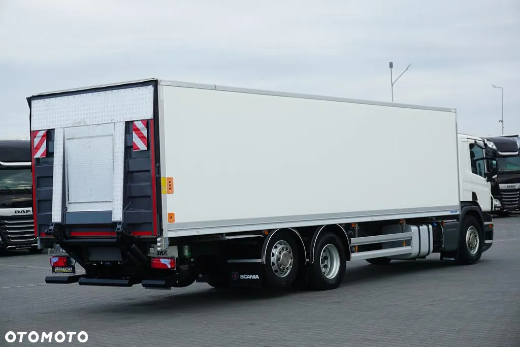 Scania P 320 / EURO 6 / KONTENER + WINDA / 22 PALETY / OŚ SKRĘTNA - 5