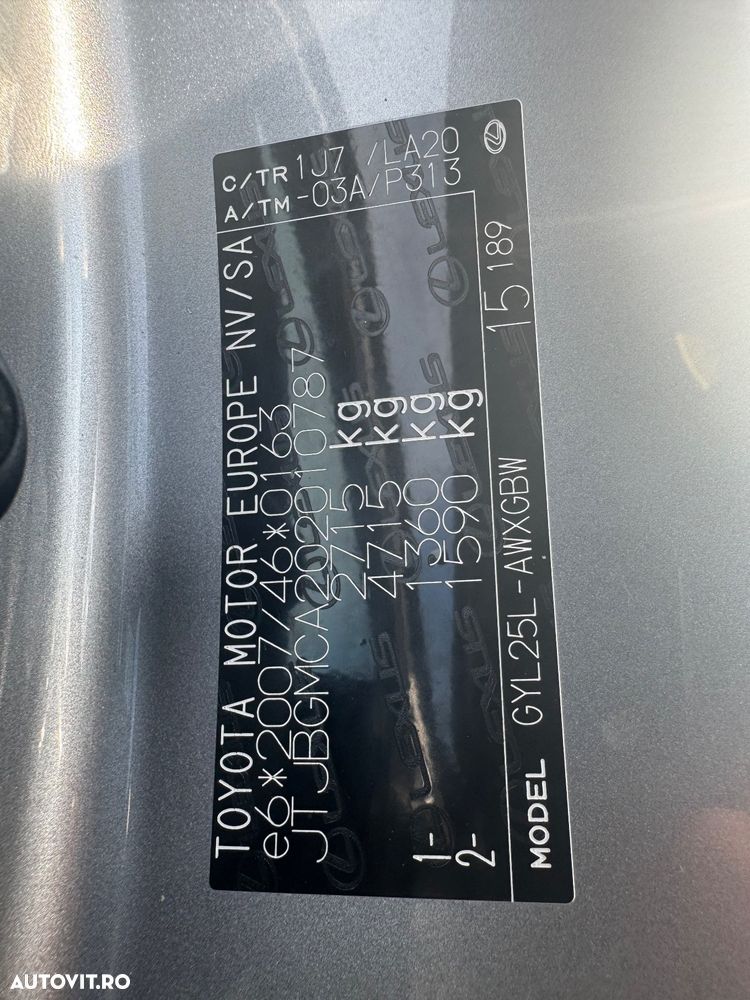 Lexus Seria RX 450h (hybrid) Executive Line - 11