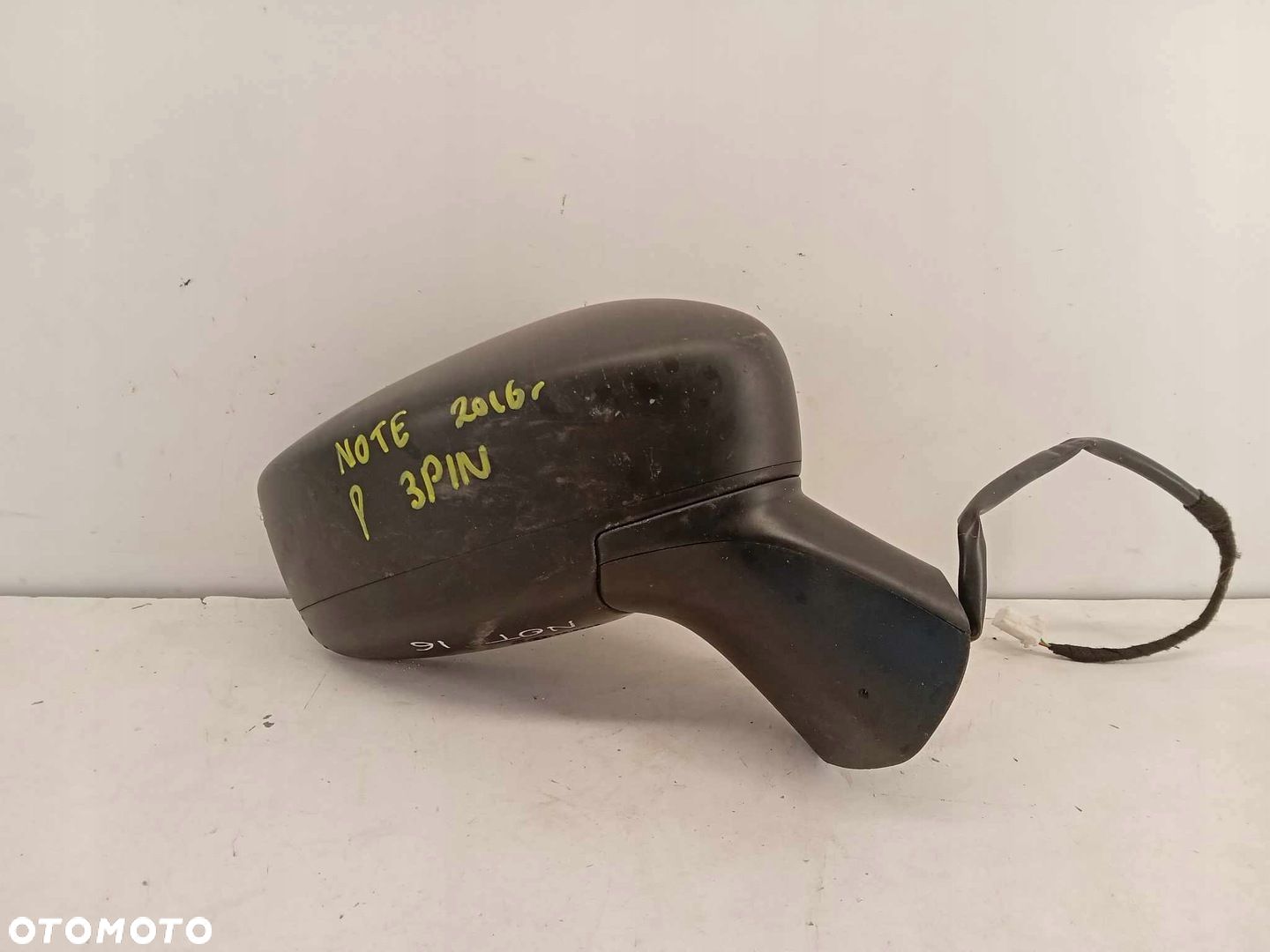 LUSTERKO PRAWE PRZEDNIE NISSAN NOTE 3 PIN - 1