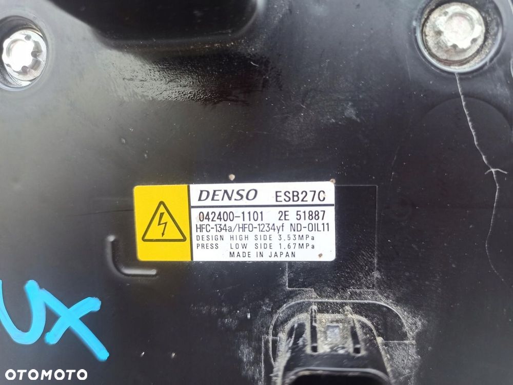 LEXUS UX RAV4 V SPRĘŻARKA KLIMATYZACJI POMPA 042400-1101 - 5