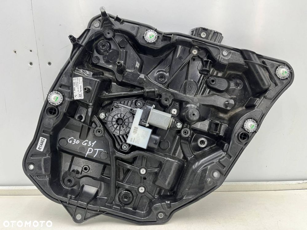 Podnośnik szyb BMW 5 G30 sedan G31 kombi F90 17-24r. silniczek PRAWY tylny PRAWY tył 7365168 7457252 - 1