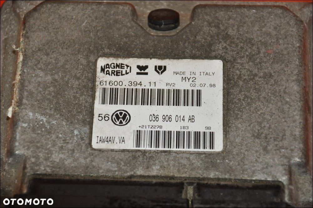 KOMPUTER SILNIKA VOLKSWAGEN GOLF IV 1.4 16V 036906014AB - 2