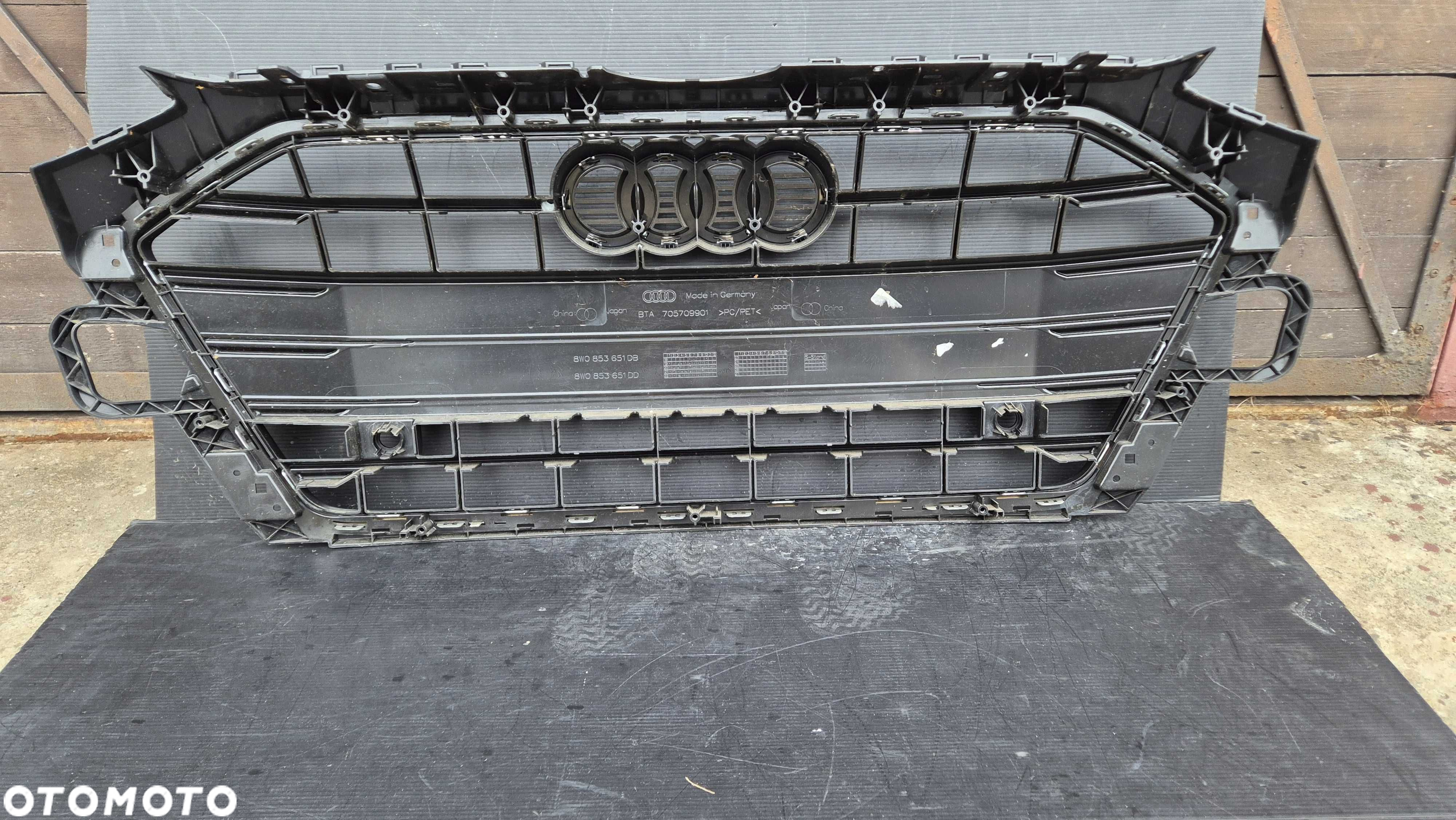 Atrapa chłodnicy GRILL Audi A4 B9 8W LIFT 19- OE 8W0 ORYG. NOWY! - 7