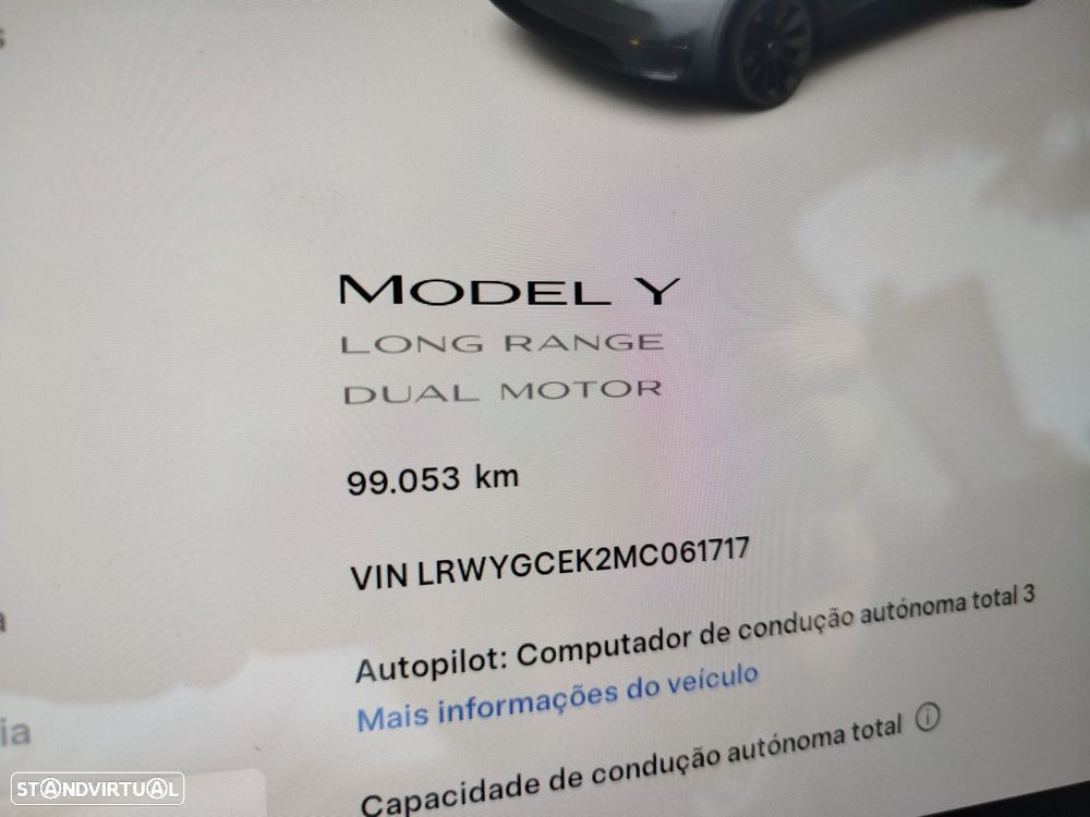 Tesla Model Y Long Range Tração Integral - 21