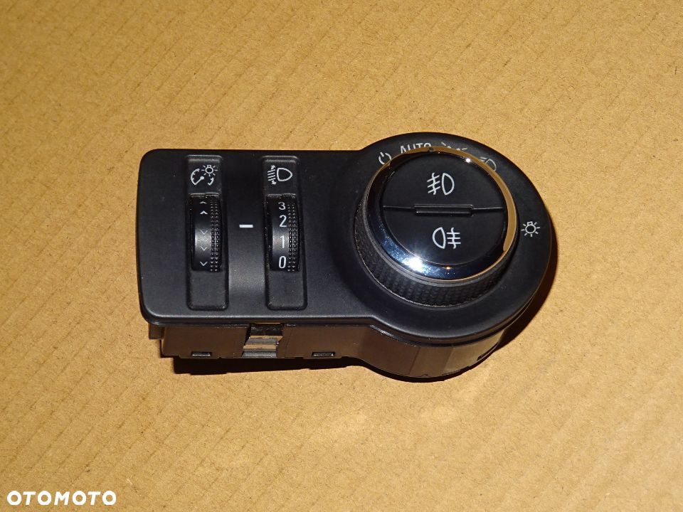 OPEL INSIGNIA WŁĄCZNIK ŚWIATEŁ HALOGENÓW PIĘKNY ŁADNE POKRĘTŁO - 2