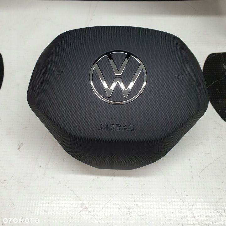 VW TOUAREG 3 LIFT DESKA ROZDZIELCZA KONSOLA KOKPIT PULPIT PODUSZKI AIRBAG AIR BAG PASY KIT SET - 6