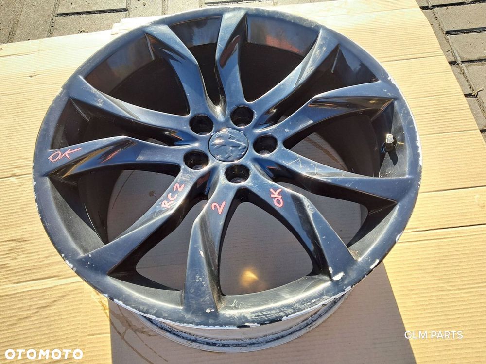 peugeot rcz felga aluminiowa 19" 8,5jx19" et27 5x108 9673495677 - 2