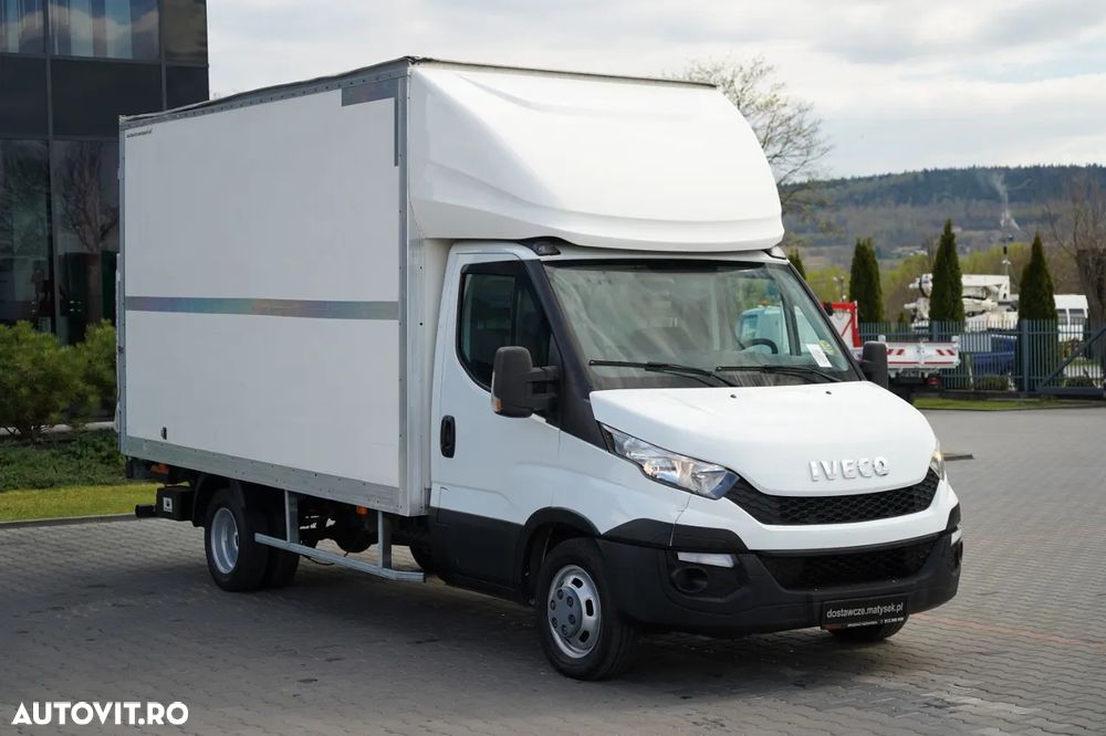 Iveco DAILY 35-150 / 4.2 M CONTAINER / 750 kg LIFT / TWIN GVWR: 3500 KG - 5