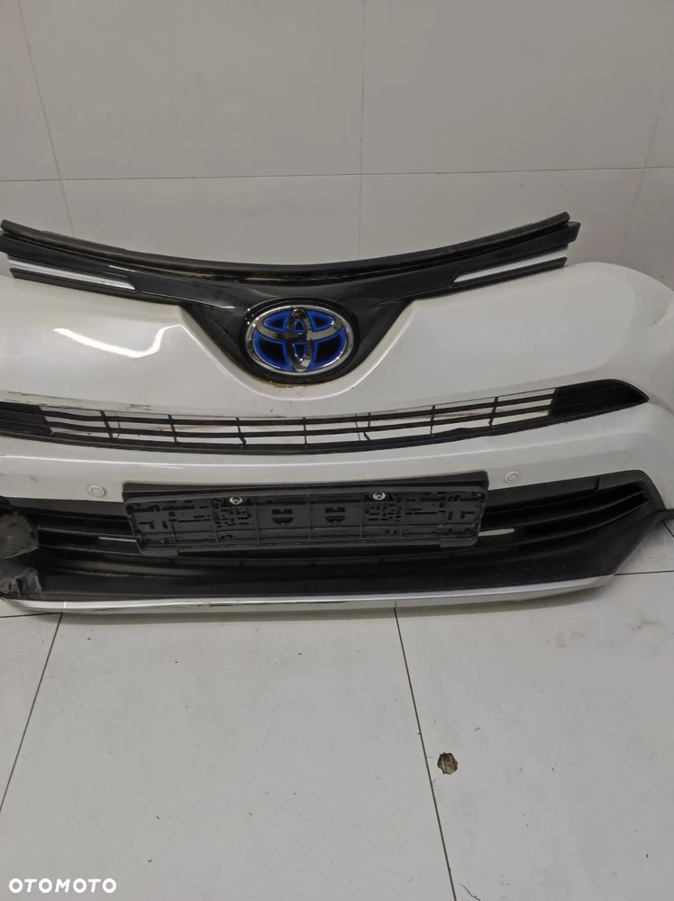 Zderzak przód przedni kompletny 4xpdc Toyota RAV4 IV lift - 4