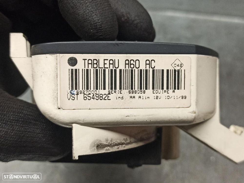 COMANDO SOFAGEM / AR CONDICIONADO RENAULT CLIO II 2000 -654982E - 4