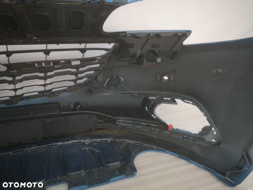 OPEL CORSA E NA 6 X PDC , BŁĘKITNY METALIK ZDERZAK PRZEDNI PRZÓD NR AUKCJI NZ519 - 28
