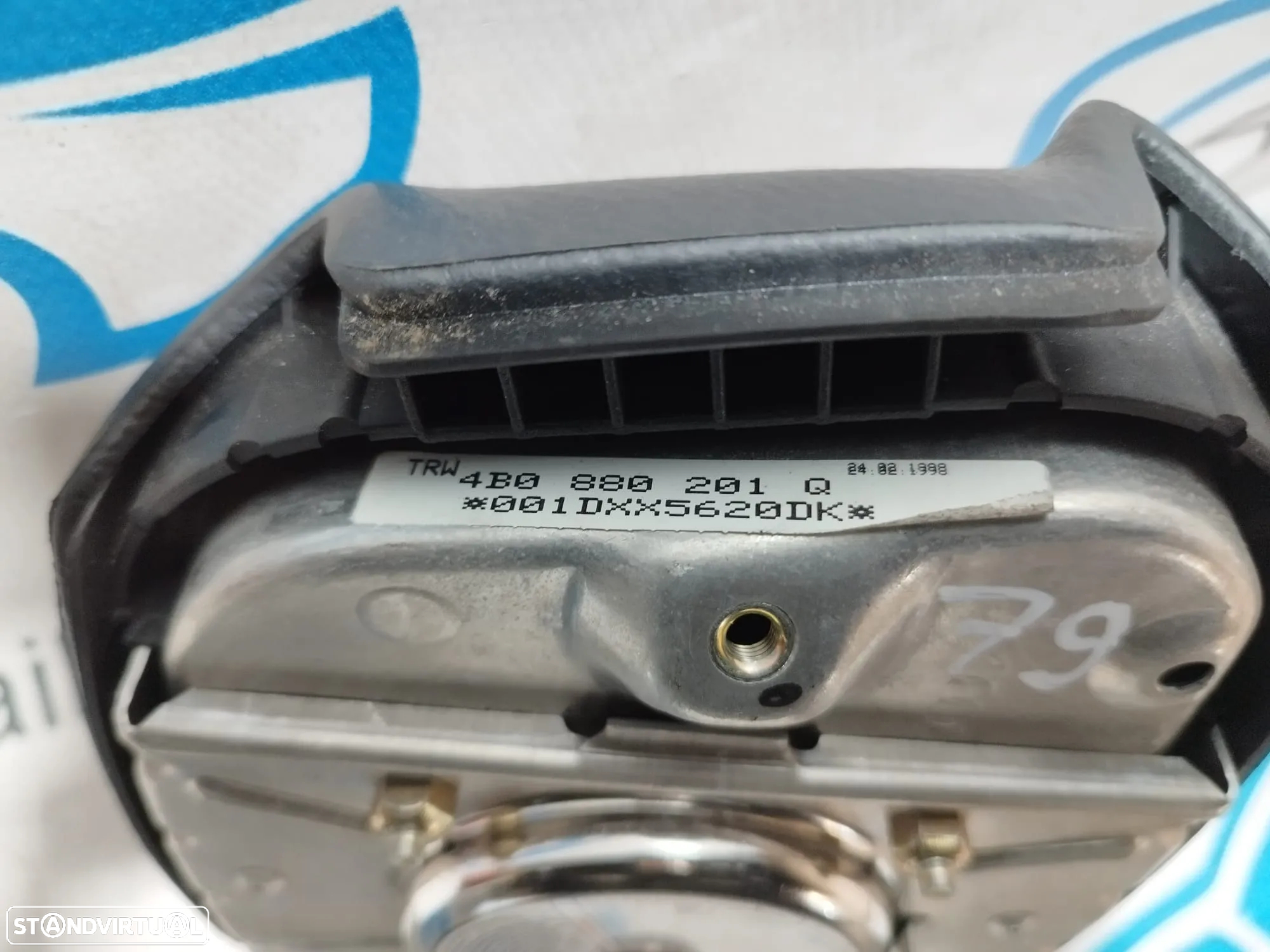 AIRBAG VOLANTE GUIADOR AUDI A6 C5 A4 B5 A3 8L A8 D2 4B0880201Q 4B0880201 - 5