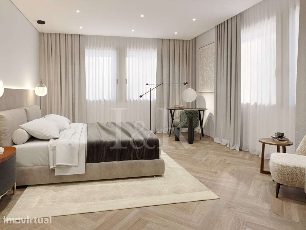 Apartamento T2 com varanda e estacionamento, centro Cascais - Grande imagem: 5/31