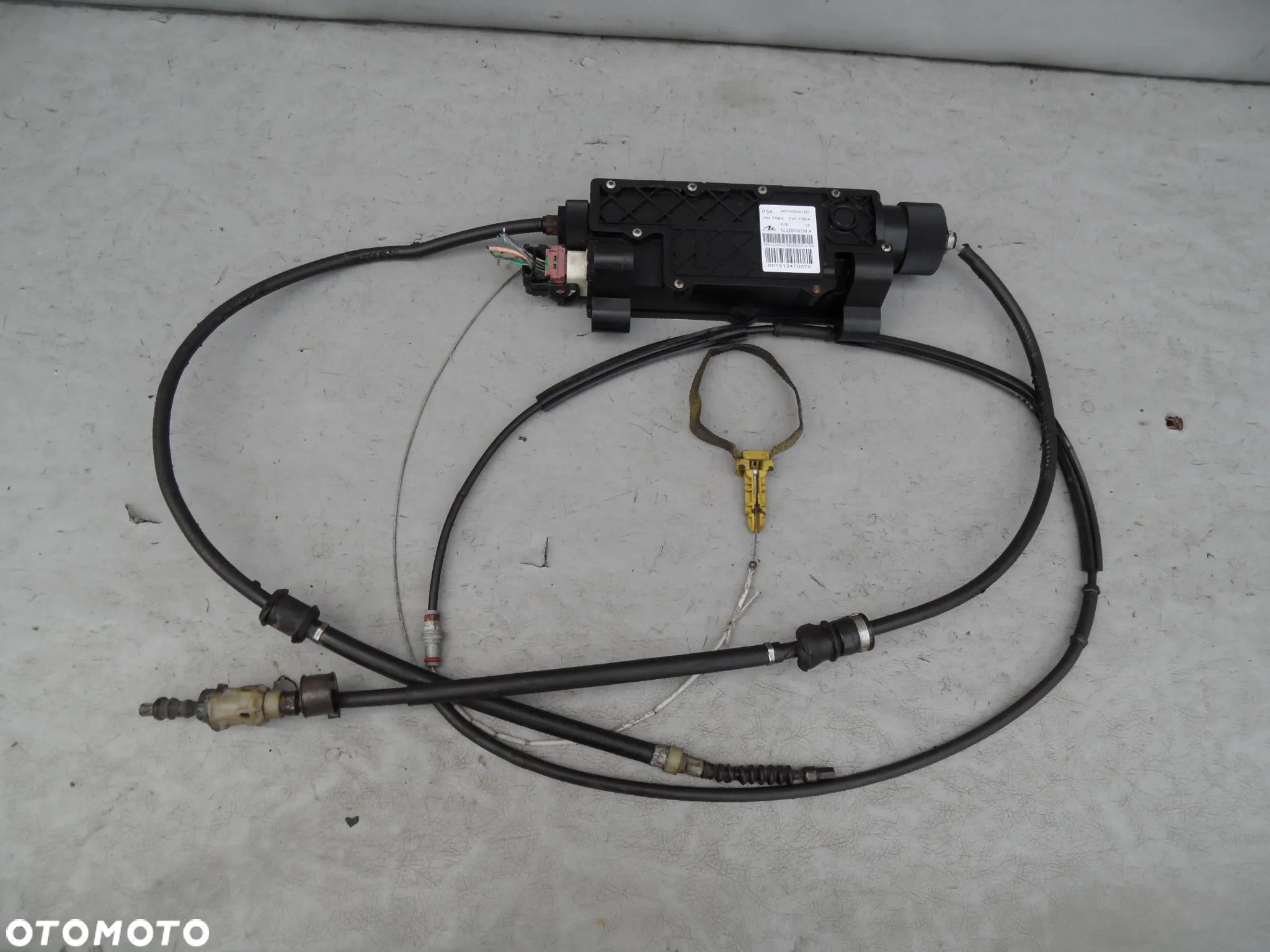 MECHANIZM HAMULCA RĘCZNEGO CITROEN C5 III X7 - 1