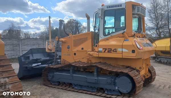 Liebherr 724 XL rok prod 2015,Pług 6poz TRIMBLE 3D Niwelacja 19ton