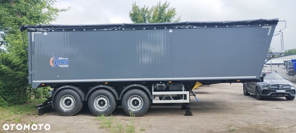 Gras Naczepa wywrotka aluminiowa KD 45 m3 - 2