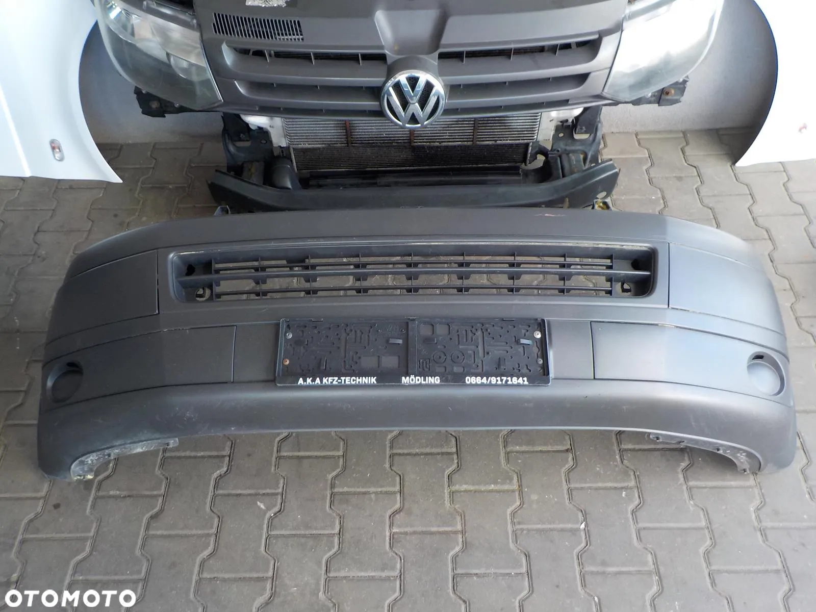 VW T5 LIFT KOMPLETNY PRZÓD MASKA ZDERZAK BŁOTNIKI - 6