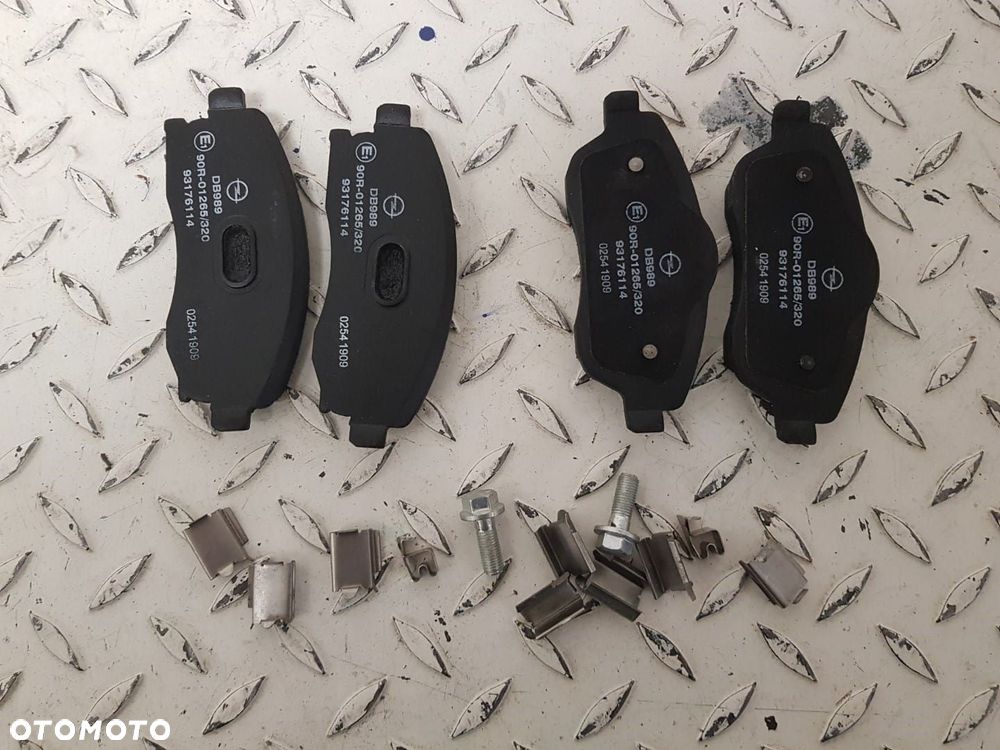 ORYGINALNE NOWE KLOCKI HAMULCOWE PRZÓD PRZEDNIE OPEL MERIVA A COMBO C CORSA 1.4 1.6   93176114 - 2