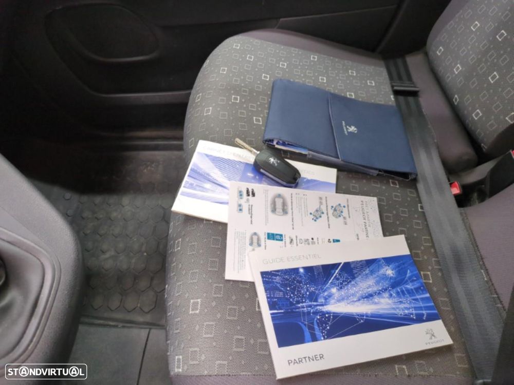Peugeot Partner Asphalt 1.6 HDi 100CV * Câmera/Gps/AC/ IVA incluído - 13