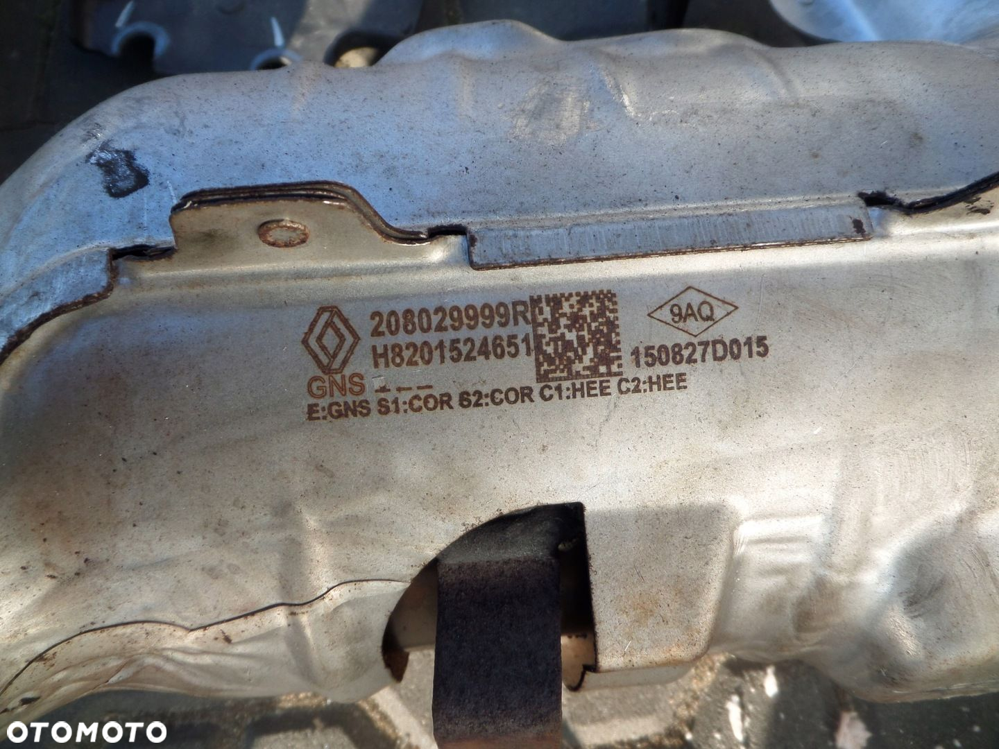 RENAULT CLIO RS IV 1.6 TCE KATALIZATOR KOMPLETNY UKŁAD WYDECHOWY 208029999R - 2