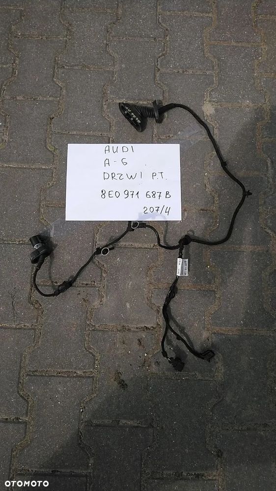 W-wa AUDI WIĄZKA DRZWI INSTALACJA ELEKTRYCZNA KOSTKI A4 B6 B7 - 14