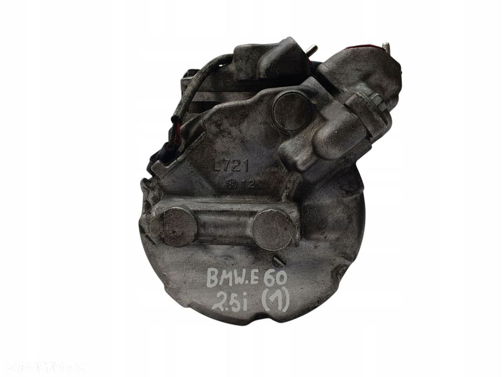 SPRĘŻARKA KLIMATYZACJI BMW E60 E90 2.5I 64526956715 02G09248 447190-3774 - 12
