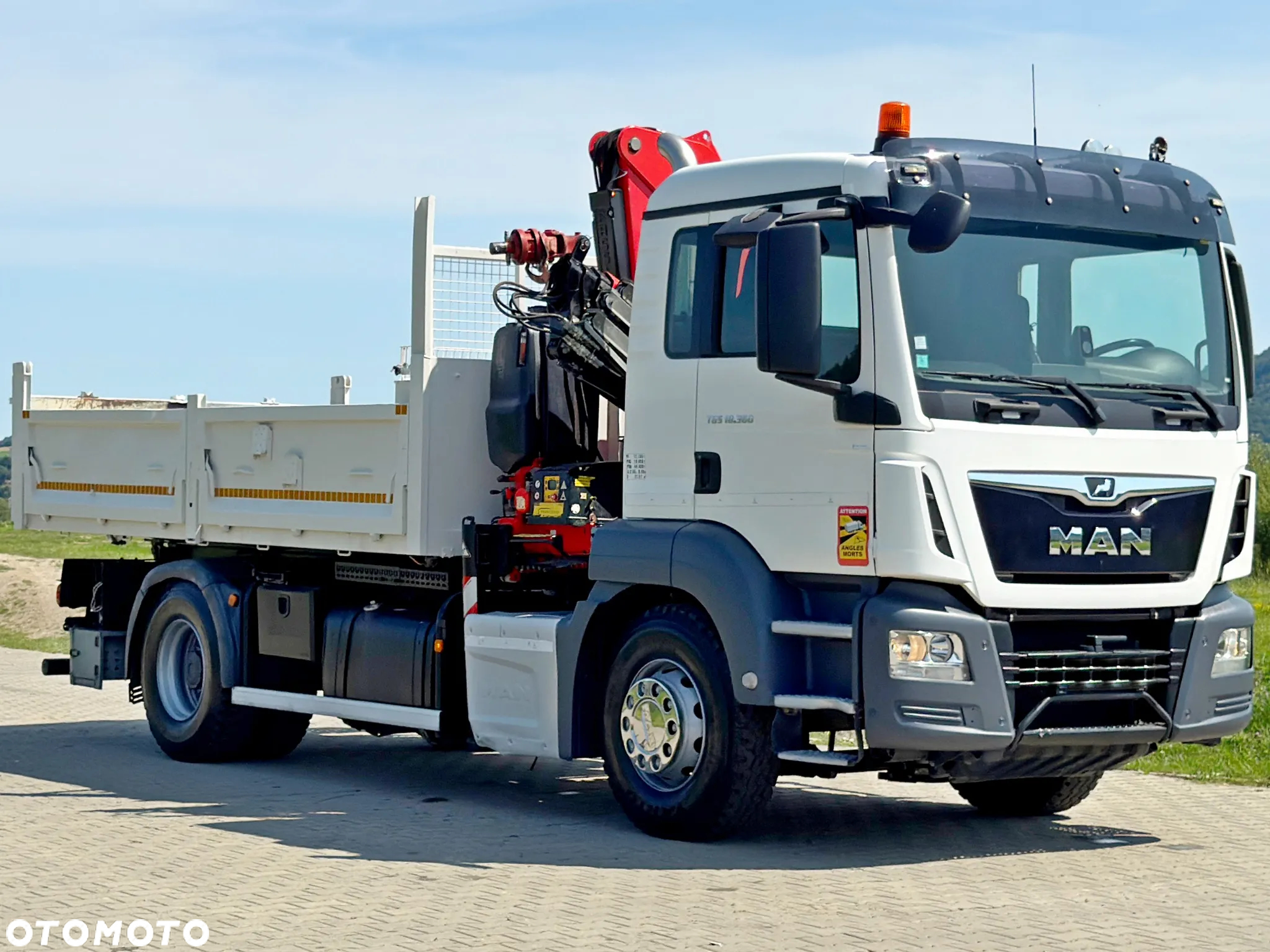 MAN TGS 18.360 * WYWROTKA 4,80 m* FASSI F135A.0.23 + PILOT * STAN BDB - 3