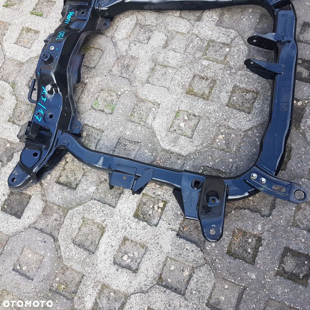 sanki rama wózek kołyska belka trawers opel meriva A corsa c combo c diesel 1.3 1.7 zdrowe oryginal nie malowane - 18