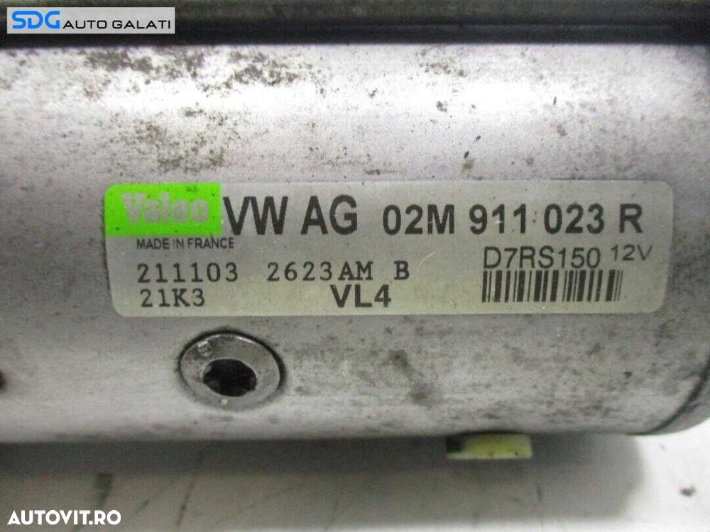 Electromotor cu 11 Dinti Ford Galaxy 1 1.9 TDI 1Z AHU ANU ASZ BTB AUY 1995 - 2006 Cod 02M911023R D7RS150 [B3626] - 4