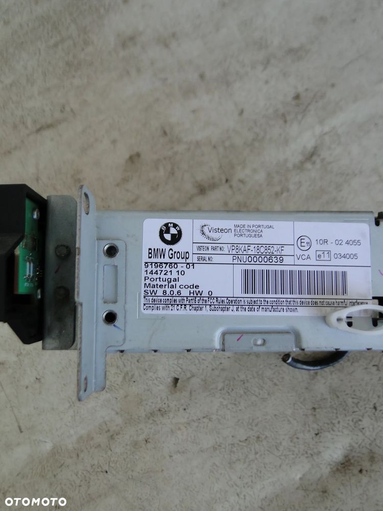 BMW 5 E60 E61 RADIO CD CZYTNIK PŁYT CD EUROPA - 5