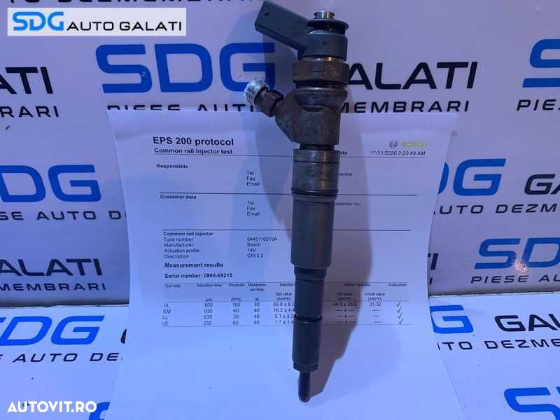 Injector Injectoare Probate Testate cu Fisa BMW Seria 5 E60 E61 530 3.0 D 2003 - 2010 Cod 0445110216 7793836 [M7919] - 1