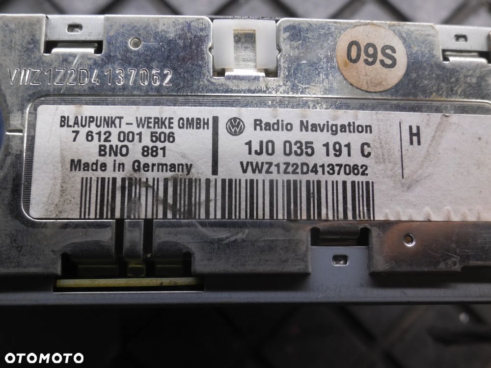 RADIO NAWIGACJA GPS VOLKSWAGEN PASSAT B5 LIFT 1J0035191C - 4