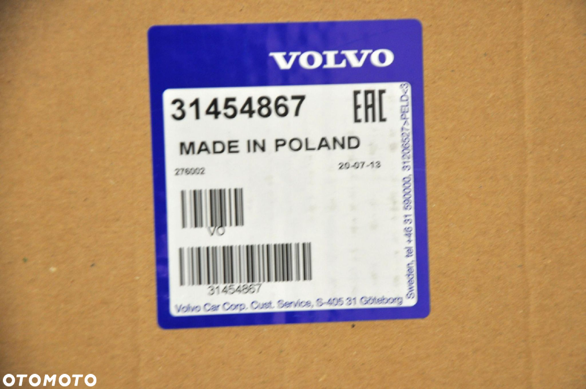 VOLVO THULE 926 bagaznik na hak 3 rowery OE - 12