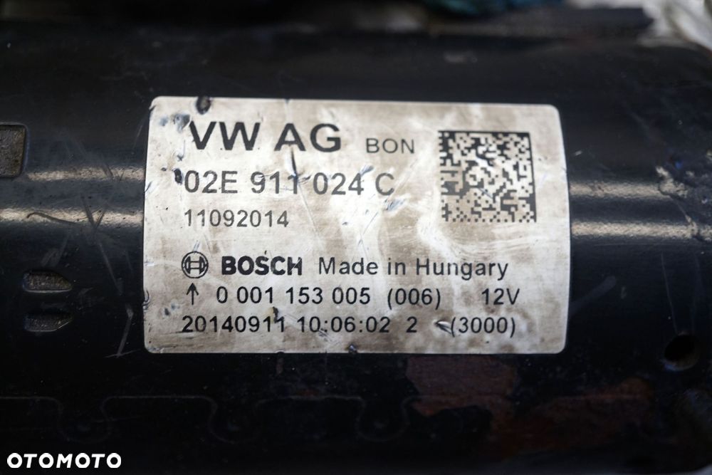 ROZRUSZNIK PASSAT B7 TDI 02E911024C VOLKSWAGEN 2010-2014 - 5
