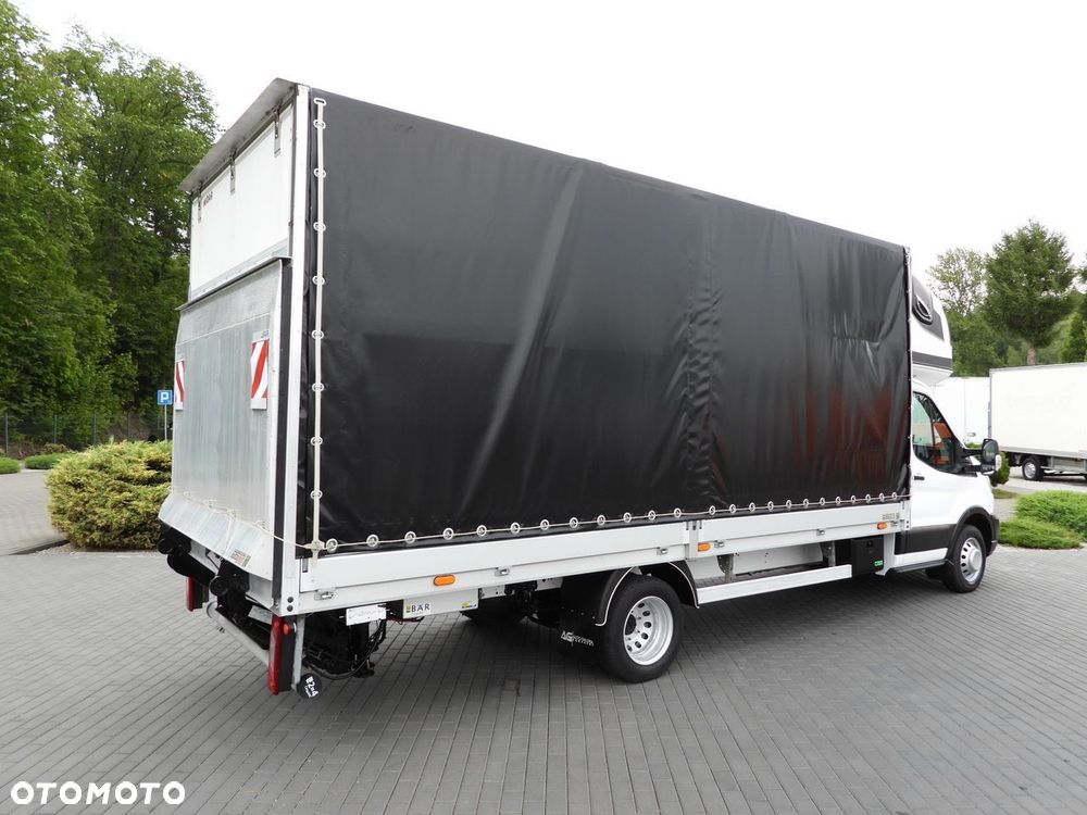 Ford TRANSIT PLANDEKA WINDA 10 PALET TEMPOMAT BLIŹNIACZE KOŁA KLIMATYZACJA  130KM - 4