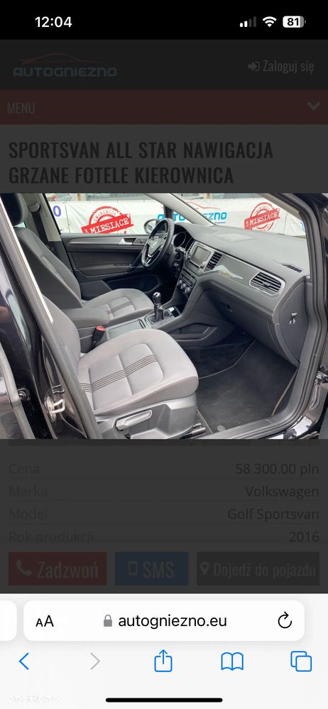 Volkswagen Golf Sportsvan - 9