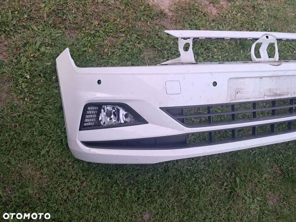 Zderzak przód przedni VW polo 2G 17> halogeny drl led  kratki 4xpdc - 2