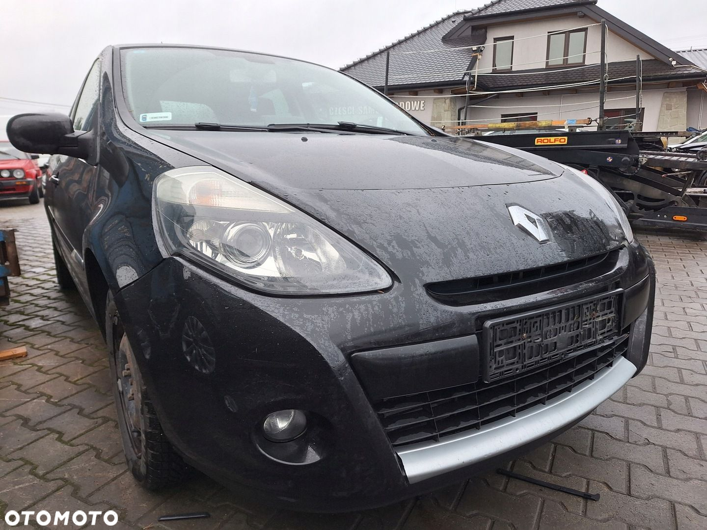 RENAULT CLIO 3 III LIFT PODUSZKI AIRBAG NIĆ DESKA KONSOLA KOKPIT - 4